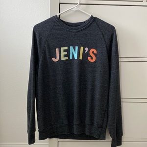 Jeni’s splendid ice cream limited edition crewneck sweatshirt